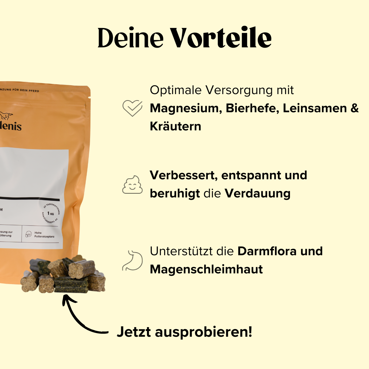 Selenis-zusatzfutter-Pferde-Belly-Welly-1kg-benefits