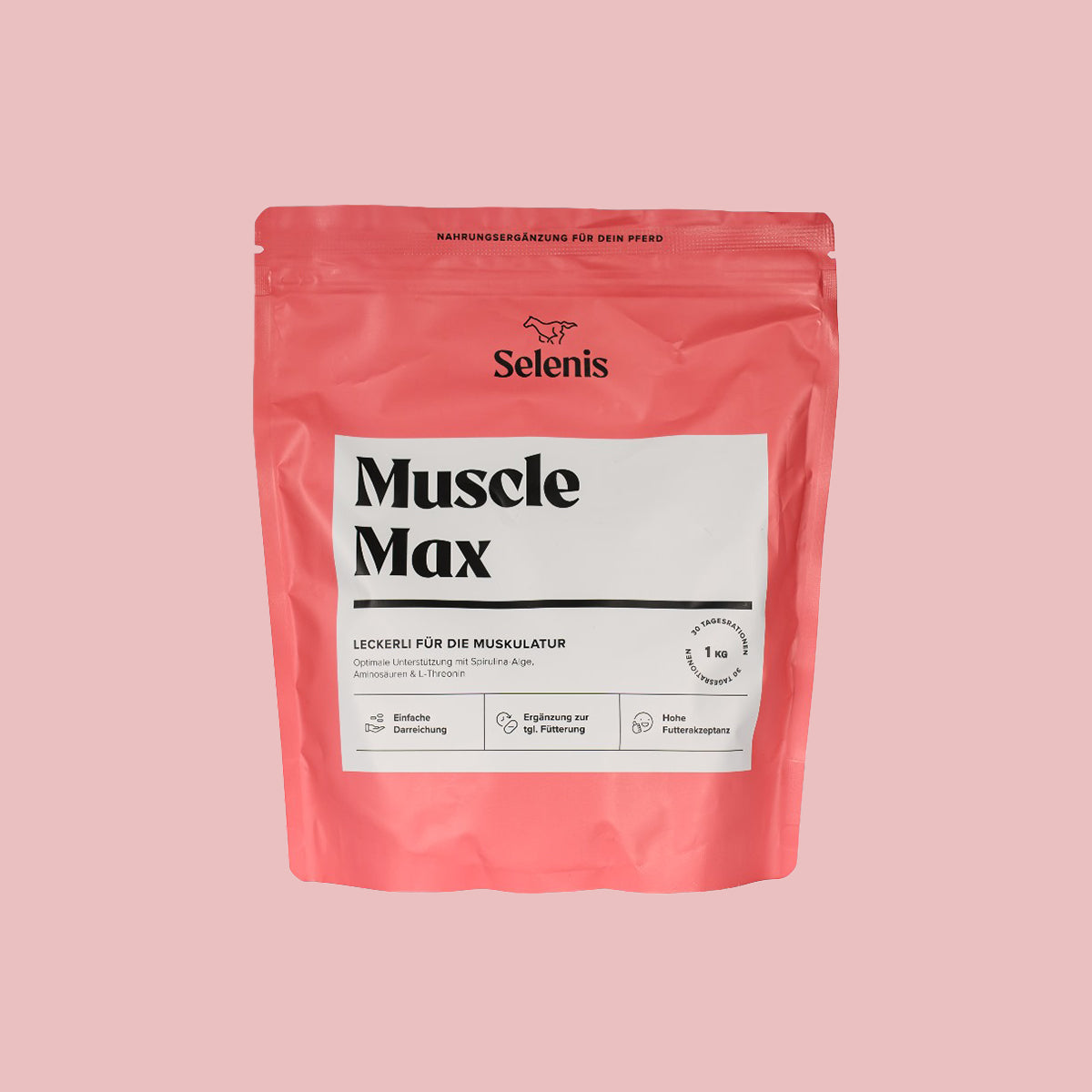 Selenis-Zusatzfutter-Pferde-Muscle-Max-1kg