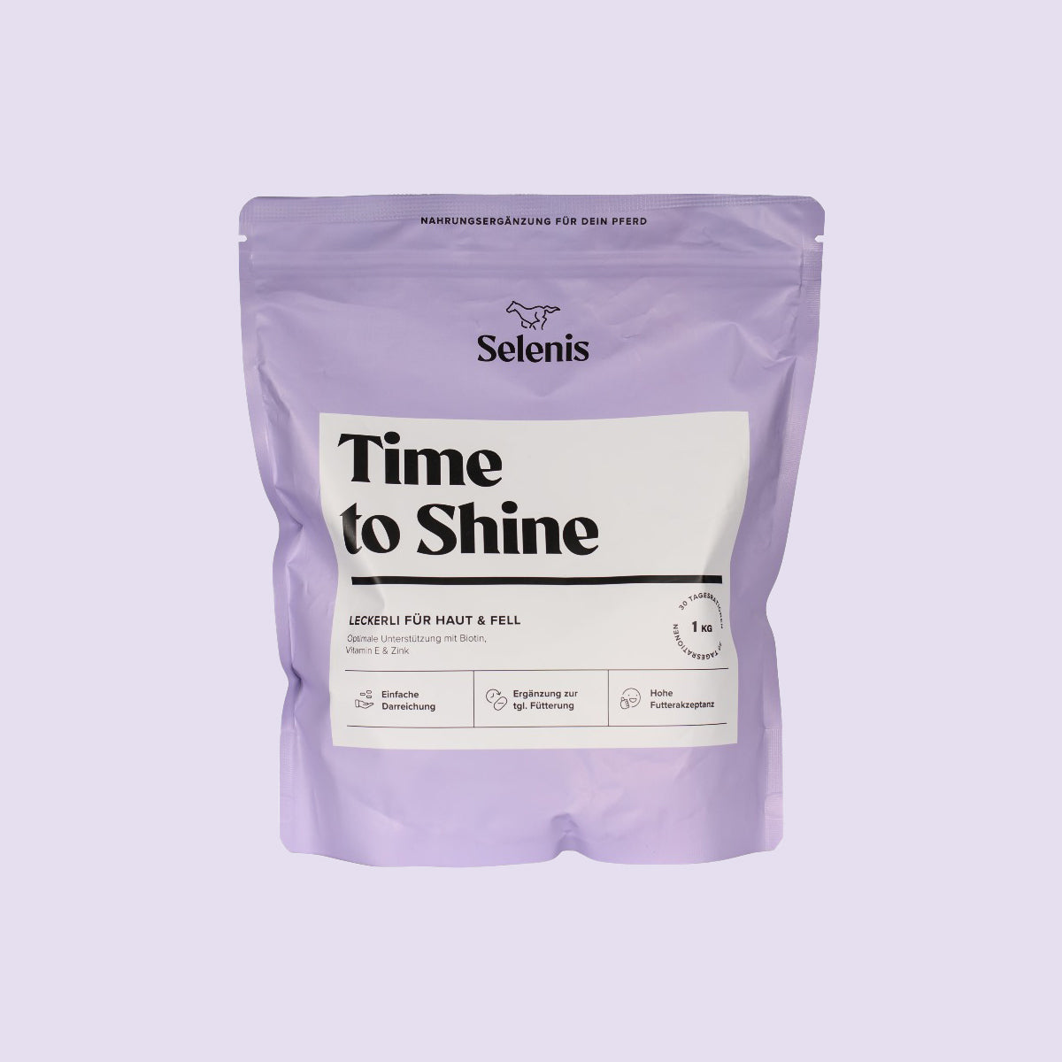 Selenis-Zusatzfutter-Pferde-Time-to-Shine-1kg