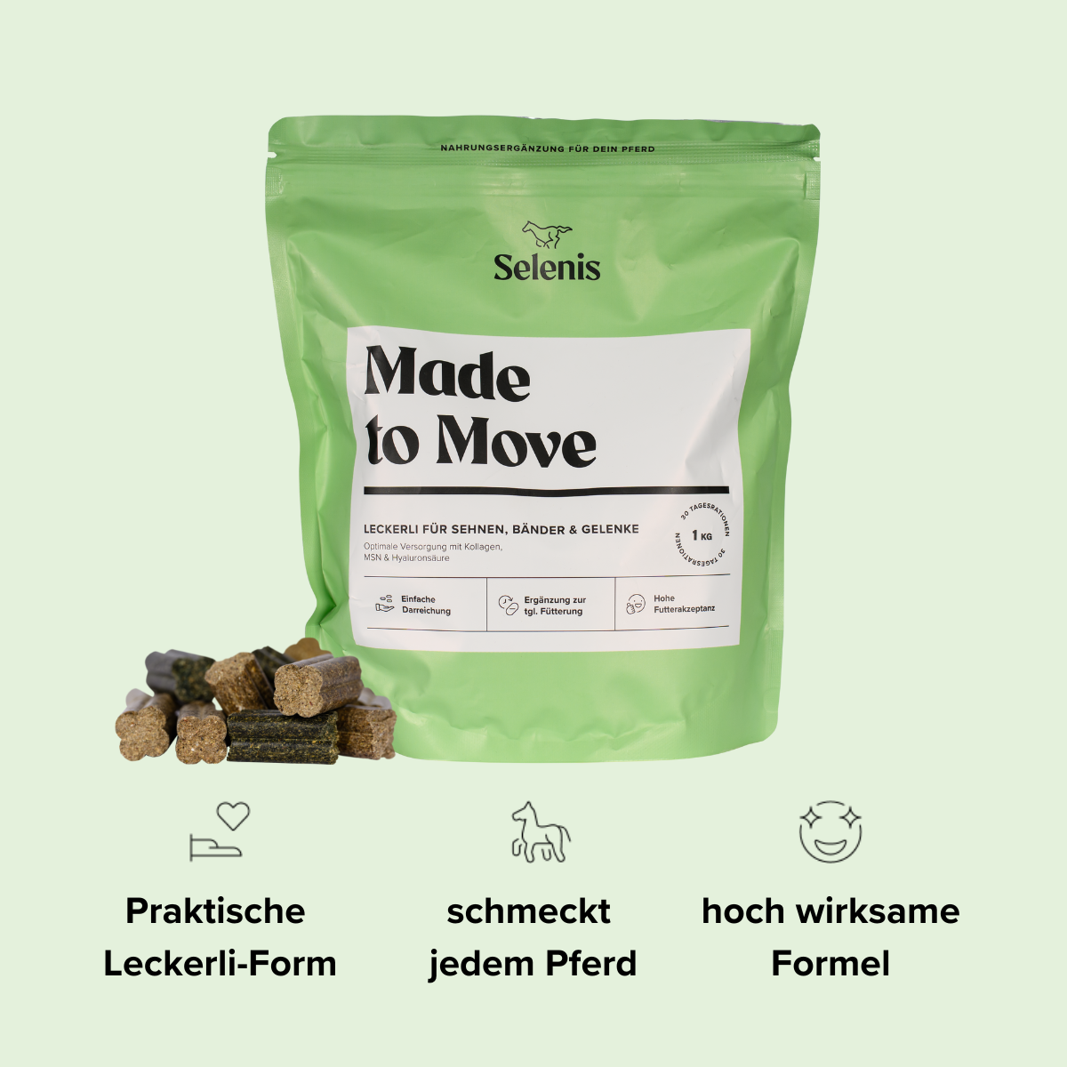 Selenis-zusatzfutter-Pferde-Electolyte-Essentials-1kg-Vorteile